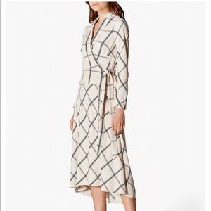 Karen Millen Checked Midi Dress NWT size 6US